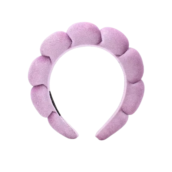 Lux Velvet Spa Headband For Ultra Absorbent Non Slip Hair Care