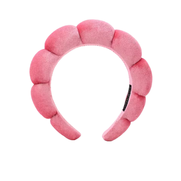 Lux Velvet Spa Headband For Ultra Absorbent Non Slip Hair Care