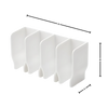 Premium Space Saving Skincare Rack With Water Resistant Adhesive