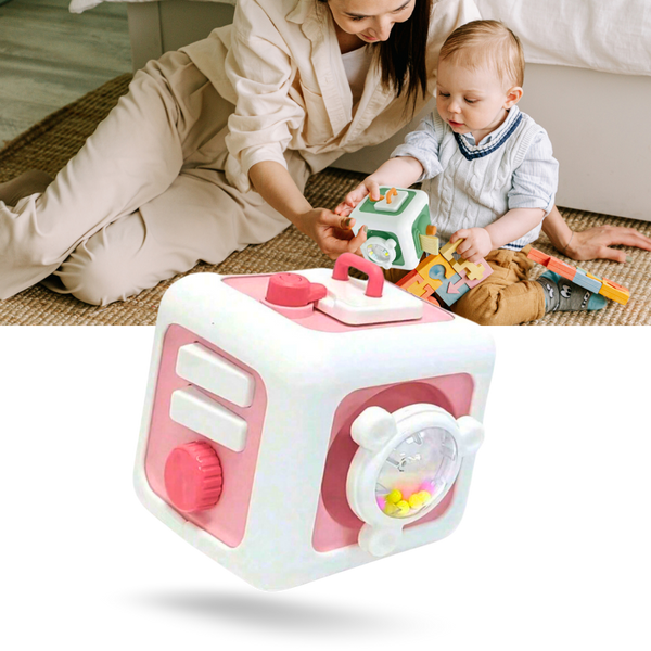 Premium Busy Cube Toy for Motor Skills and Sensory Development
