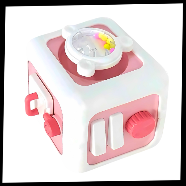 Premium Busy Cube Toy for Motor Skills and Sensory Development