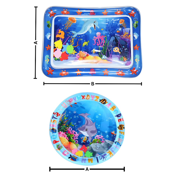 Portable Pet Water Mat For Sensory Play And Developmental Stimulation