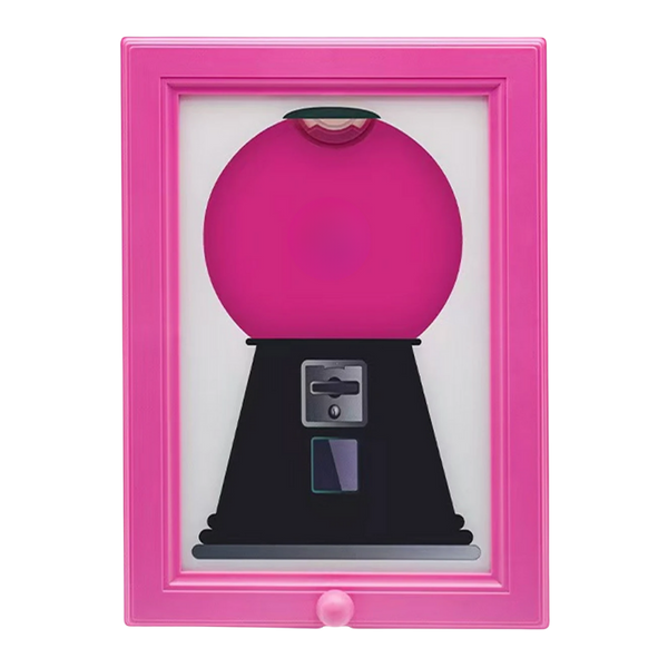 Wall Mount Candy Frame Dispenser With Photo Frame And Large Capacity
