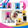 Wall Mount Candy Frame Dispenser With Photo Frame And Large Capacity