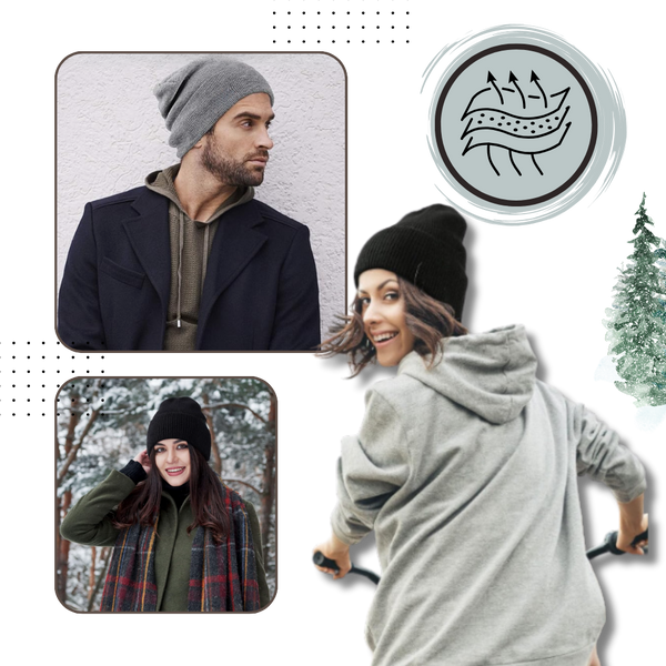 Satin Lined Knit Beanie For Hair Protection And All Day Warmth