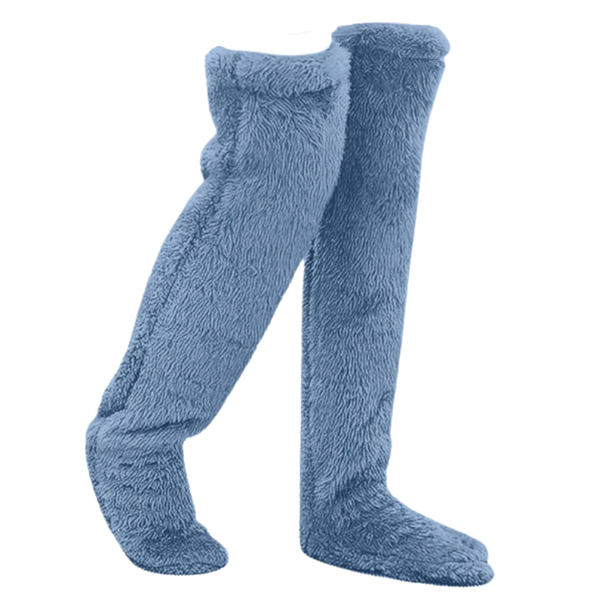 Thermal Fuzzy Socks With Enhanced Warmth And Non Slip Grip