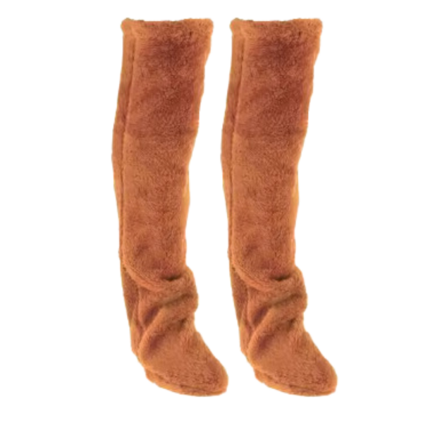 Thermal Fuzzy Socks With Enhanced Warmth And Non Slip Grip