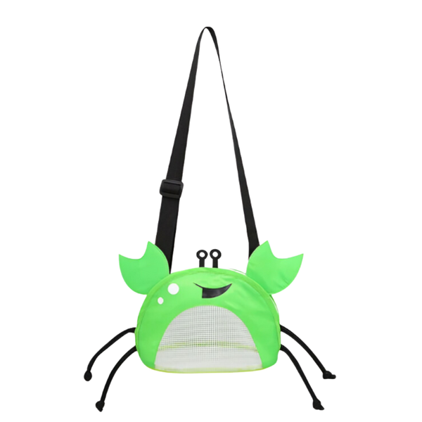 Crab Print Waterproof Beach Bag For Kids Lightweight Tote