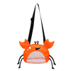 Crab Print Waterproof Beach Bag For Kids Lightweight Tote