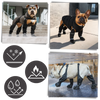 Waterproof Dog Boots With Adjustable Suspenders For All Weather Comfort
