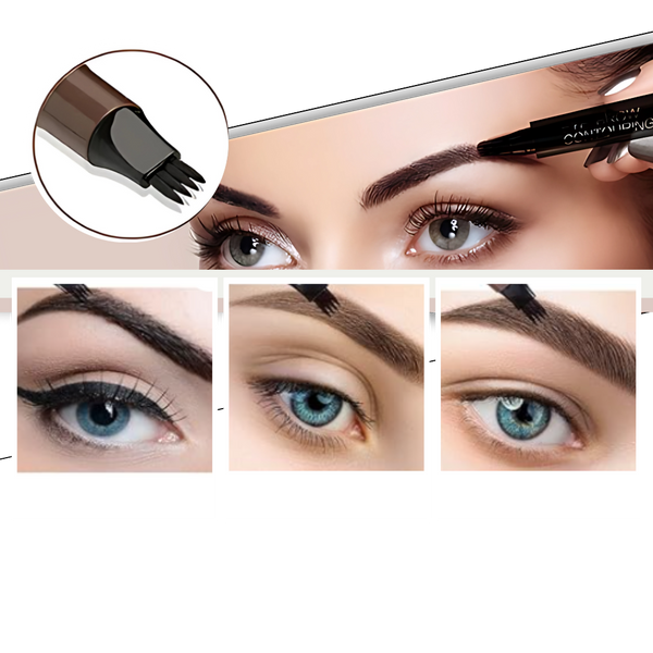 Waterproof Eyebrow Pen With Liquid Formula For Natural Definition