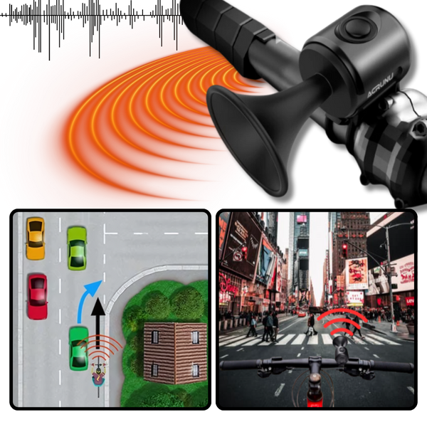 High Output Waterproof Electric Bike Horn For Superior Safety
