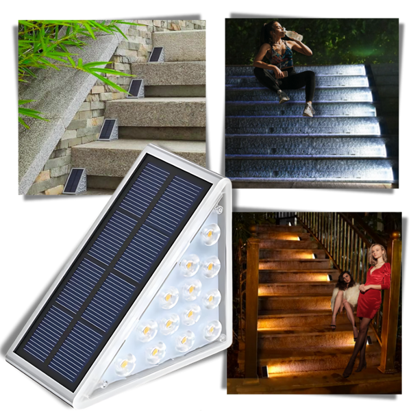 Premium IP67 Waterproof Solar Step Lights for Safe Outdoor Illumination