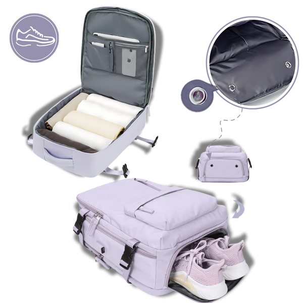 Premium Travel Backpack With USB Charging And Anti Theft