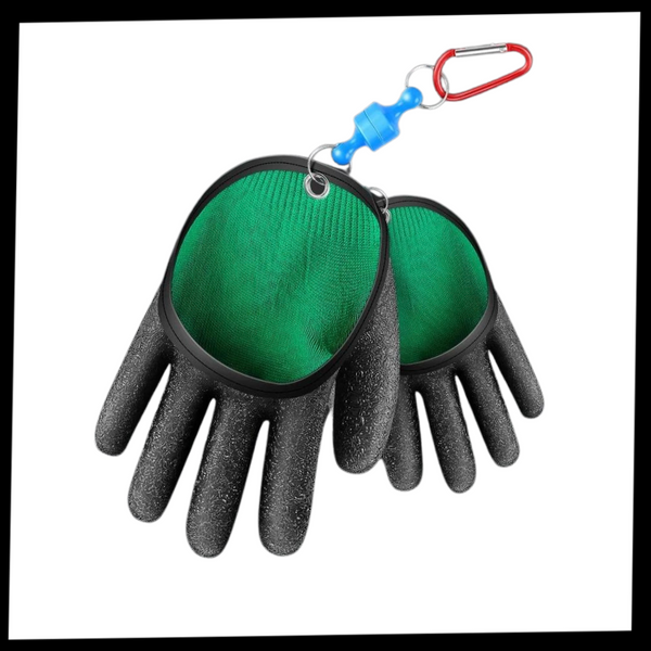 Durable Fishing Gloves With Wear Resistant Protection And Secure Grip