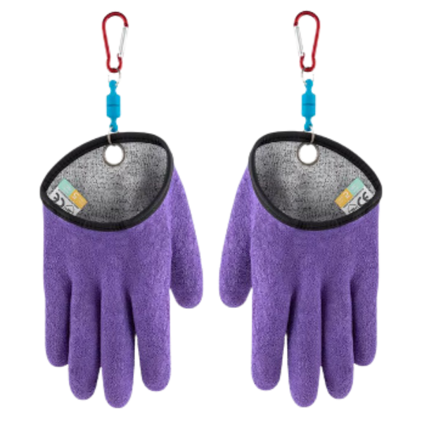 Durable Fishing Gloves With Wear Resistant Protection And Secure Grip