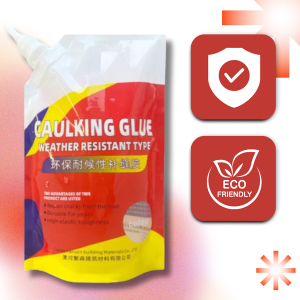 Weather Resistant Caulking Glue For Flexible Quick Drying Repairs