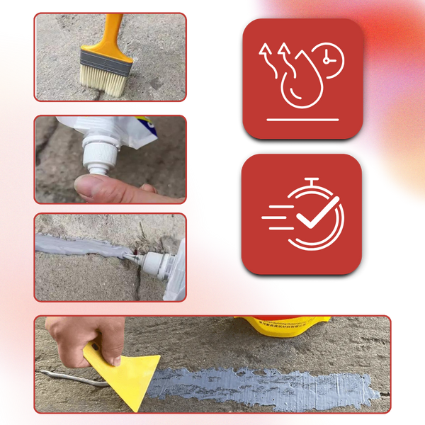 Weather Resistant Caulking Glue For Flexible Quick Drying Repairs