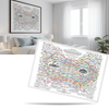 Holistic Wellness Cloth Chart With Intuitive Layout For Modern Decor