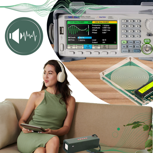 Broad Range Audio Signal Generator For Precise Calibration