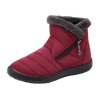 Women's Insulated Waterproof Snow Boots With Plush Lining