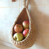 Eco Friendly Hand Woven Hanging Storage Baskets For Home Organization