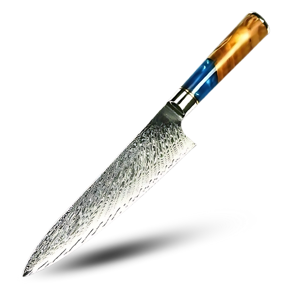 Riviera Maya 67 Layer Damascus Steel Japanese Knives For Precision Cutting