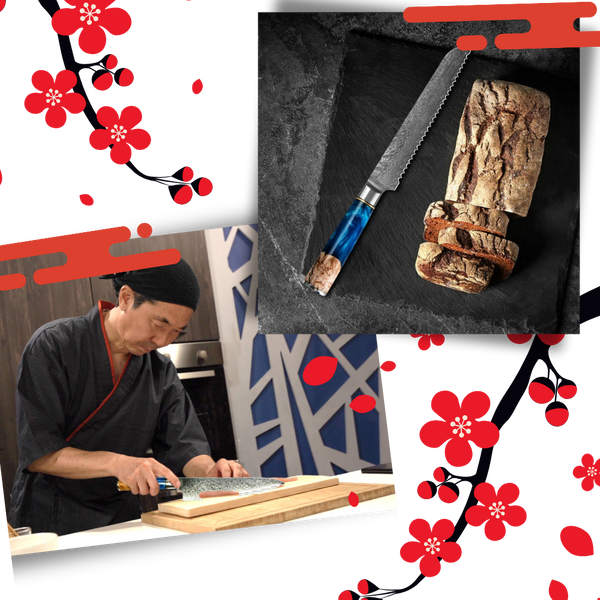 Riviera Maya 67 Layer Damascus Steel Japanese Knives For Precision Cutting
