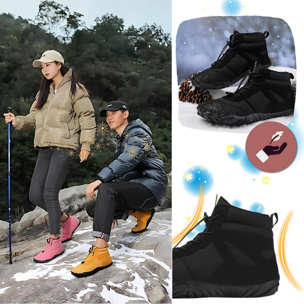 Waterproof Hiking Shoes With Zero Heel For Natural Comfort