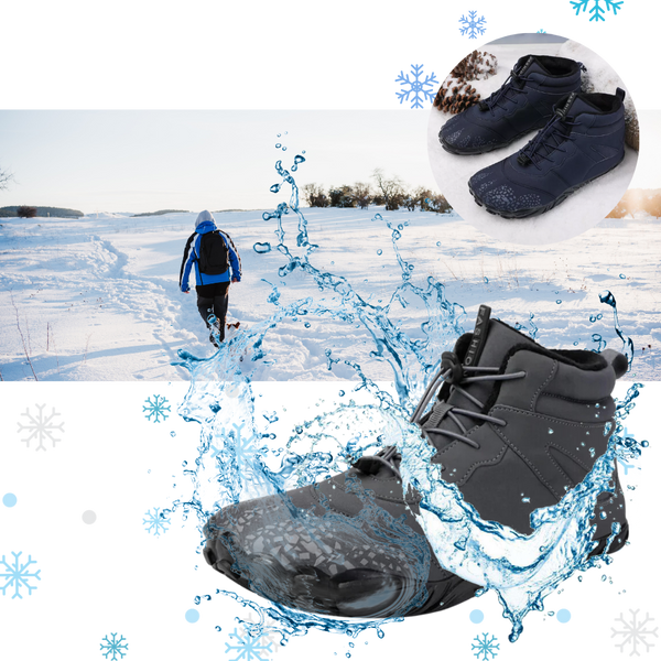 Waterproof Hiking Shoes With Zero Heel For Natural Comfort