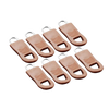 8-Piece Zipper Pull Replacement Set For Easy Jacket And Bag Repairs