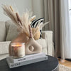 Premium Oblong Vase 2 Piece Set Elegant Modern Home Decor Accent