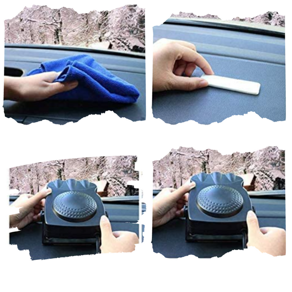 Portable Car Windscreen Defrosting Demisting Heater For Quick Clarity