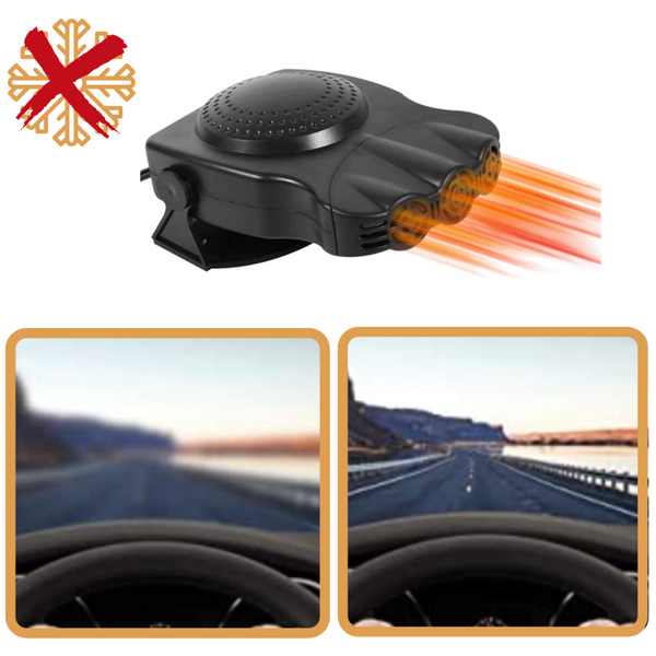 Portable Car Windscreen Defrosting Demisting Heater For Quick Clarity