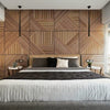 Premium 3D Faux Wood Wall Panels 4 Pack Waterproof Home Decor