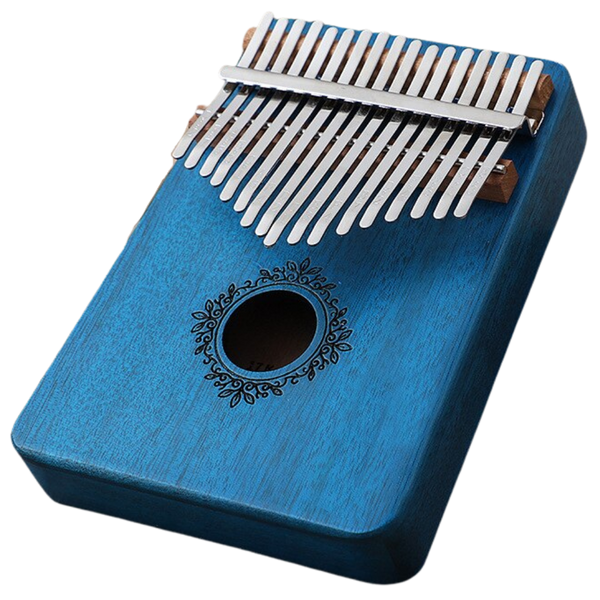 17 Key Kalimba Thumb Piano With Mahogany Finish And Easy Tuning