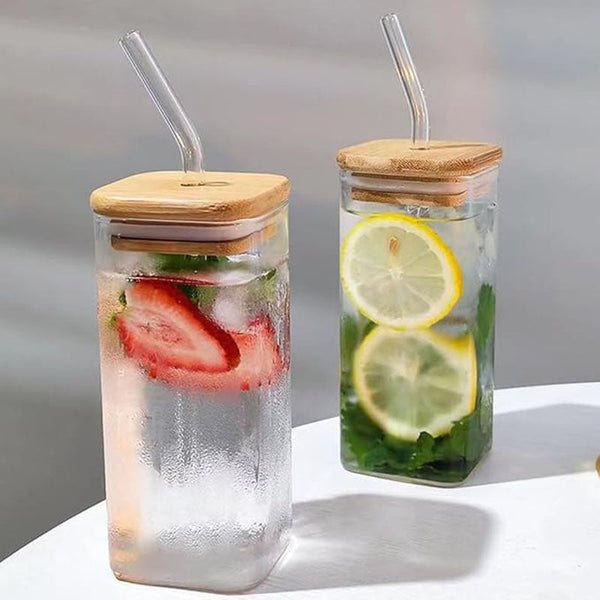 Modern Square Reusable Travel Cup For Coffee Tea And Smoothies