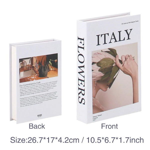 Secret Novelty Book Box Hidden Decoy Safe Discreet Storage