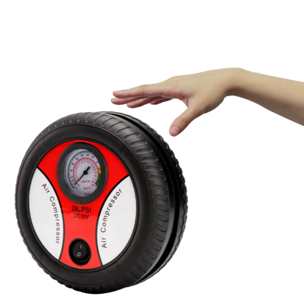 Portable Tire Inflator For Cars And Motorcycles Fast High Pressure Inflation