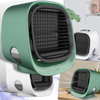Compact USB Air Cooler With Humidifier For All Night Comfort