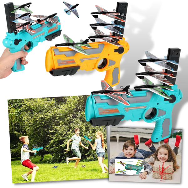 Aerial Launcher Toy For Kids With Safe Easy Play And Portable Design
