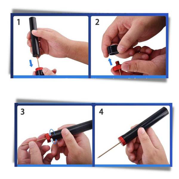 Air Pump Wine Cork Remover For Easy Portable Bottle Uncorking In Seconds