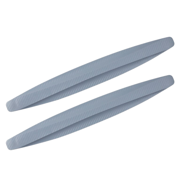 Two Pack Car Bumper Protectors For Scratch Resistant Front And Rear Bumpers