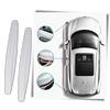 Two Pack Car Bumper Protectors For Scratch Resistant Front And Rear Bumpers
