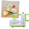 Manual Fruit Peeler With Built In Slicer For Quick Effortless Prep
