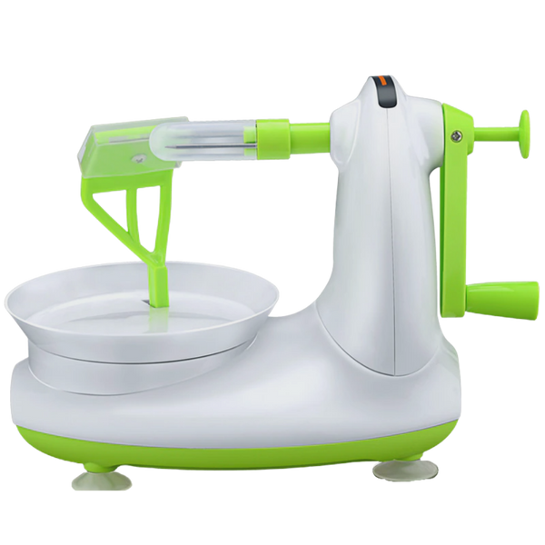Manual Fruit Peeler With Built In Slicer For Quick Effortless Prep