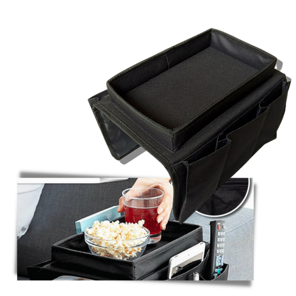 Sofa Arm Hanging Storage Bag With Large Capacity And Easy Access