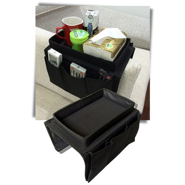 Sofa Arm Hanging Storage Bag With Large Capacity And Easy Access