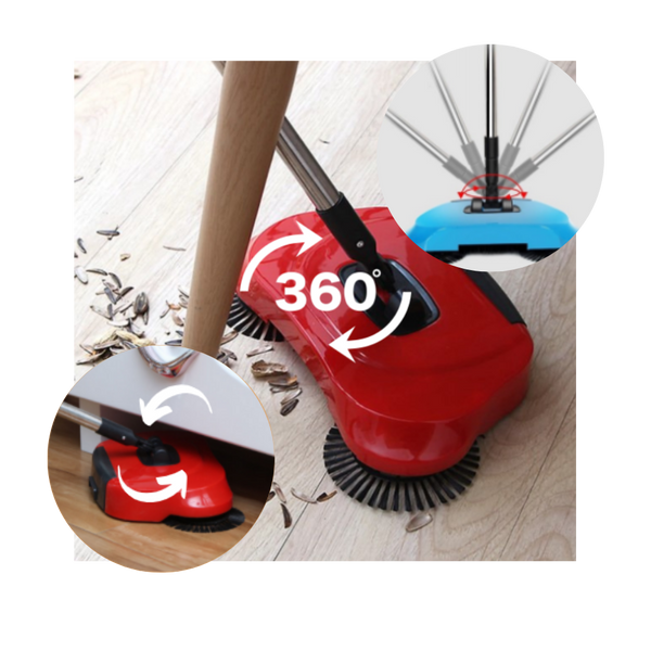 Quiet Telescopic Handle Vacuum Cleaner For Easy Reach Cleaning