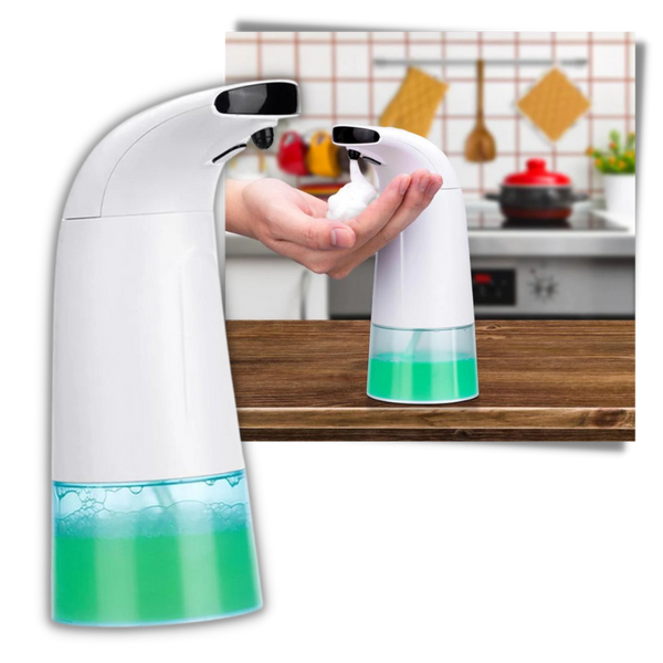 Touchless Foaming Soap Dispenser With Infrared Sensor For Clean Hands